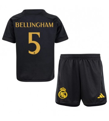 Real Madrid Jude Bellingham #5 Replica Third Stadium Kit for Kids 2023-24 Short Sleeve (+ pants)